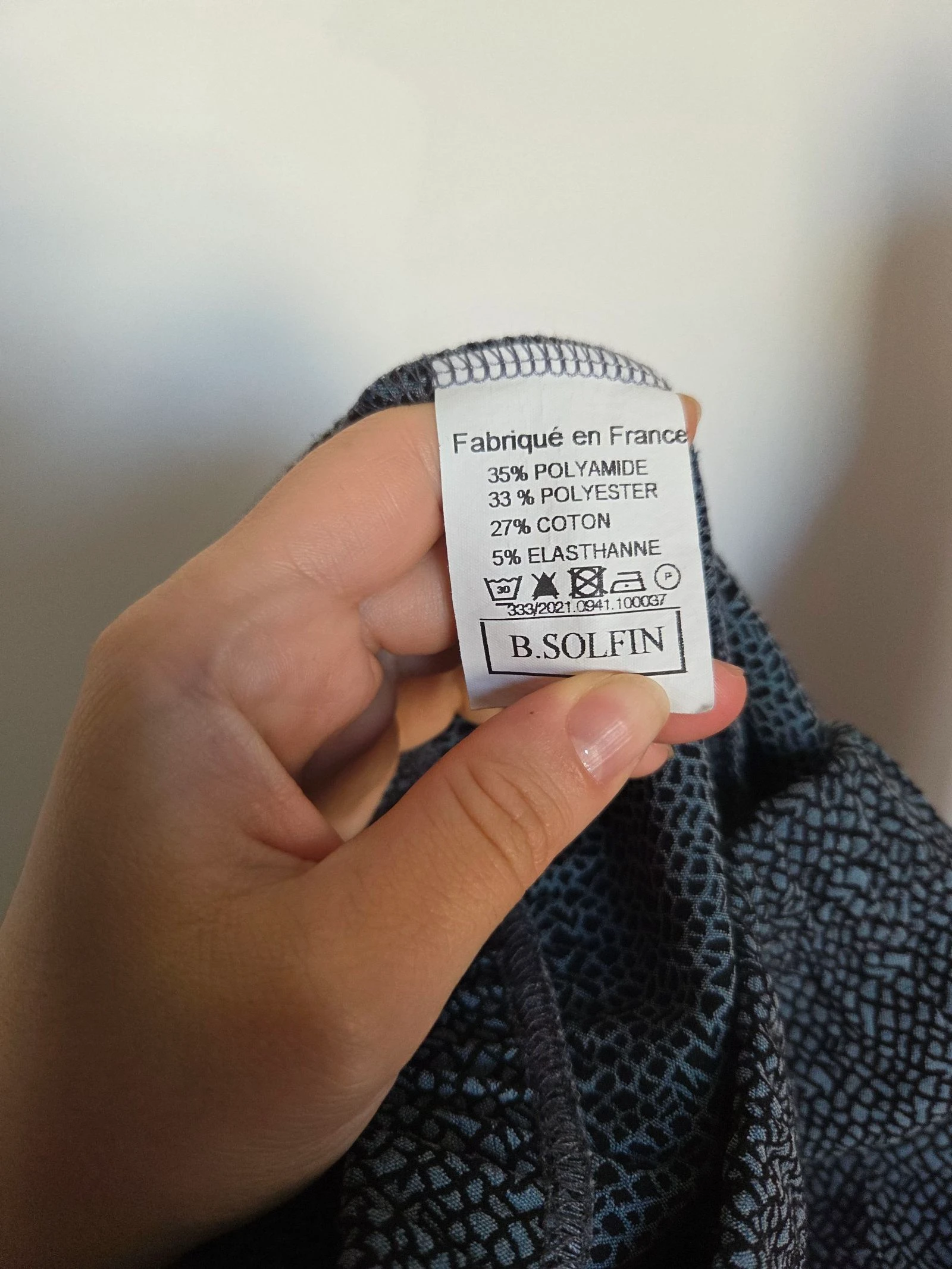 Calça azul e preta tamanho 40 aproximadamente Solfin – photo 5